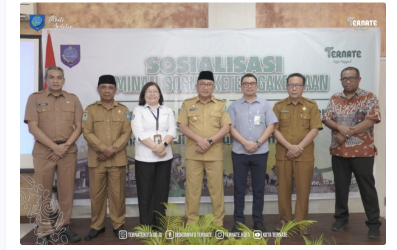 Buka Sosialisasi Jaminan Sosial Ketenagakerjaan, Wali Kota : Pemerintah Sebagai Fasilitator
