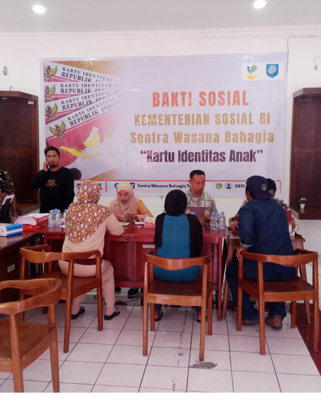 Disdukcapil Kota Ternate Hadirkan Pelayanan Adminduk pada Kegiatan Bakti Sosial Terintegrasi Sentra Wasana Bahagia